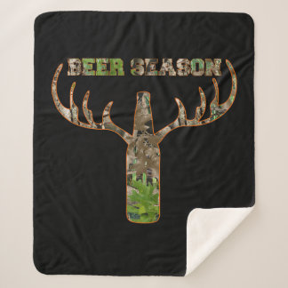 Couverture Sherpa Beer Season Hunting Season Venin For Hunter