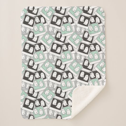 Couverture Sherpa Beetlejus | Chibi Lydia Ghost Photography (Devant)