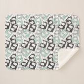 Couverture Sherpa Beetlejus | Chibi Lydia Ghost Photography (Devant (Horizontal))