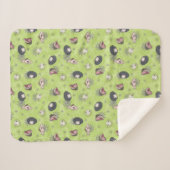 Couverture Sherpa Beetlejus | Cute Chibi Toss Motif (Devant (Horizontal))