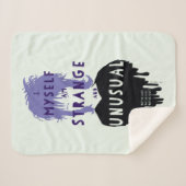 Couverture Sherpa Beetlejus | Lydia Graphisme "étrange et inhabituel (Devant (Horizontal))