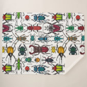 Couverture Sherpa Beetons sur blanc (Devant (Horizontal))