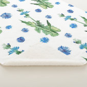 Couverture Sherpa Belle aquarelle motif (3/4)
