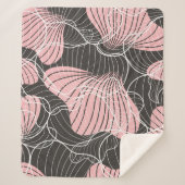 Couverture Sherpa Belle couleur abstrait sans couture motif. Dos (Devant)