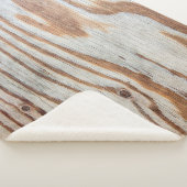 Couverture Sherpa Belle texture en bois ou fond abstrait, gr (3/4)