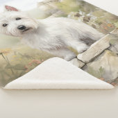 Couverture Sherpa Belle Westie (3/4)