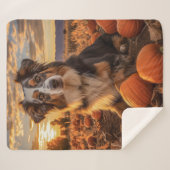 Couverture Sherpa Berger australien d'automne (Devant (Horizontal))