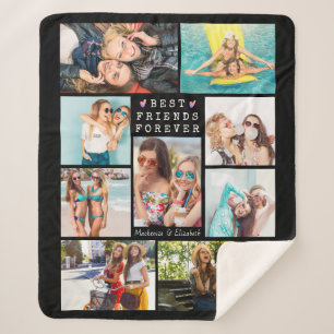 Couverture Sherpa BEST AMIS CONTINUEL FOREVER 9 Photo Personnalisée