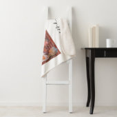 Couverture Sherpa Best Friend Calligraphy 2 Photo Collage Quote Gift (En situation)