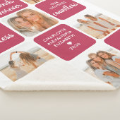 Couverture Sherpa Best Friends Friendship Poem Modern Photo Collage (3/4)