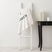 Couverture Sherpa Best Grandma ever name date simple mothers day min (En situation)