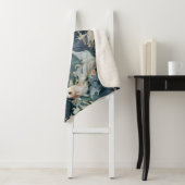 Couverture Sherpa Bêta poisson bleu blanc (En situation)