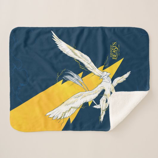 Couverture Sherpa Bêtes fantastiques Thunderbird (Devant (Horizontal))