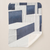 Couverture Sherpa Béton blanc (Devant)