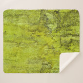 Couverture Sherpa Béton vert bétonné, art, décoration maison, fond (Devant (Horizontal))