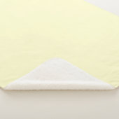 Couverture Sherpa Beurre jaune uni | Classic Elegant (3/4)