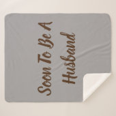 Couverture Sherpa Bientôt Être Un Mari (Devant (Horizontal))