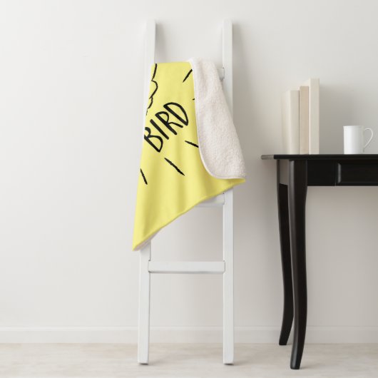 Couverture Sherpa Big Bird Skate Logo - Word! Big Bird (En situation)