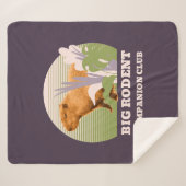 Couverture Sherpa Big Rodent Companion Club Capybara (Devant (Horizontal))