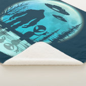 Couverture Sherpa Bigfoot Alien OVNI Divulgation Conspiration Don (3/4)