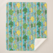 Couverture Sherpa Birch Tree (Devant)