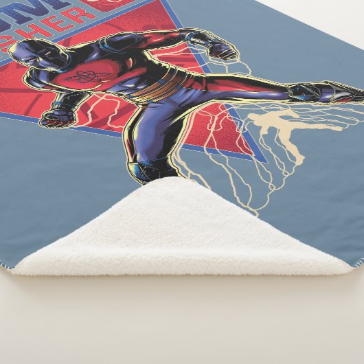 Couverture Sherpa Black Adam | Atom Smasher Character Graphic (3/4)