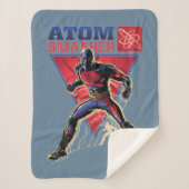 Couverture Sherpa Black Adam | Atom Smasher Character Graphic (Devant)