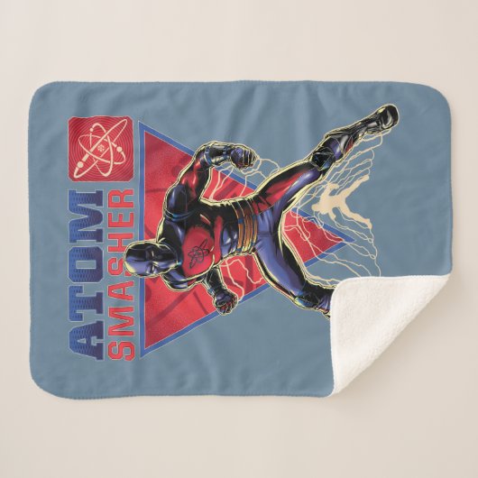 Couverture Sherpa Black Adam | Atom Smasher Character Graphic (Devant (Horizontal))