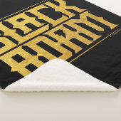 Couverture Sherpa Black Adam Stacked Name Graphic (3/4)
