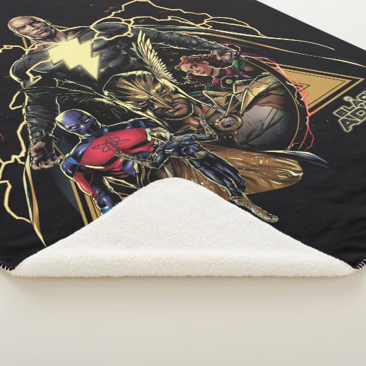 Couverture Sherpa Black Adam Triangular Group Graphic (3/4)
