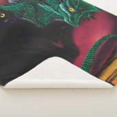 Couverture Sherpa Black Cat Green Dragon (3/4)