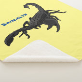 Couverture Sherpa Black hungry scorpion (3/4)