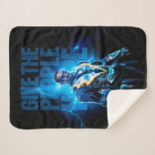 Couverture Sherpa Black Lightning - Donnez De L'Espoir Aux Gens (Devant (Horizontal))