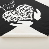 Couverture Sherpa blanc (3/4)