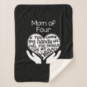 Couverture Sherpa blanc (Devant)