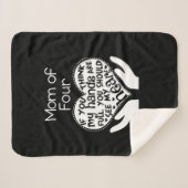 Couverture Sherpa blanc (Devant (Horizontal))