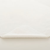Couverture Sherpa blanc cassé, lait blanc, blanc chaud (3/4)