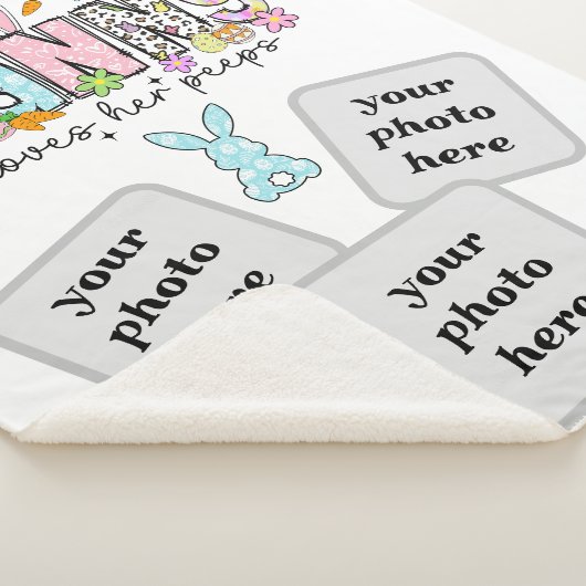 Couverture Sherpa Blanche-bascule de Pâques de la nounou (3/4)