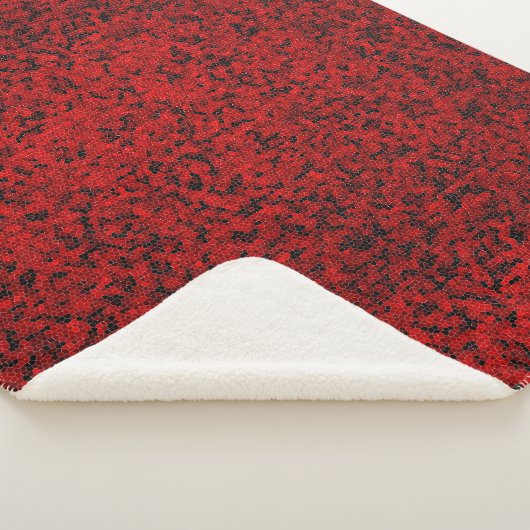 Couverture Sherpa Blanche Sherpa En Verre Tiré (3/4)