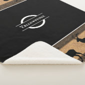 Couverture Sherpa Blanche Sherpa-Grand Blanc Noir (3/4)