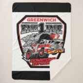 Couverture Sherpa Blanche Sherpa personnalisée pour Kyle (Devant)