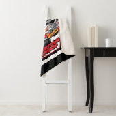 Couverture Sherpa Blanche Sherpa personnalisée pour Kyle (En situation)