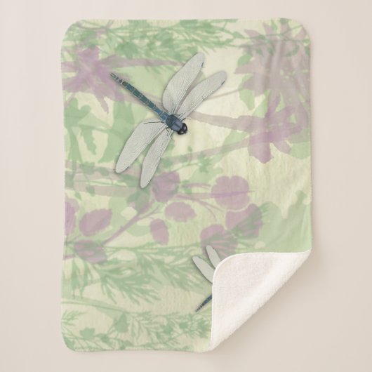 Couverture Sherpa Bleu (Devant)