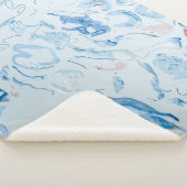Couverture Sherpa Bleu (3/4)