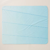 Couverture Sherpa Bleu (Devant (Horizontal))