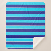 Couverture Sherpa Bleu (Devant)