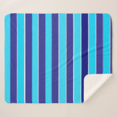 Couverture Sherpa Bleu (Devant (Horizontal))