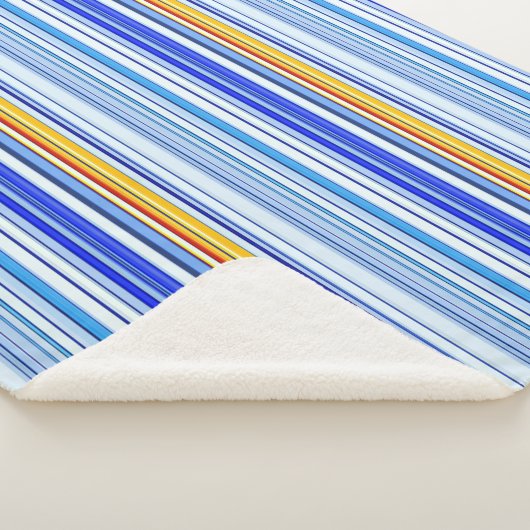 Couverture Sherpa Bleu (3/4)