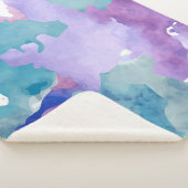 Couverture Sherpa Bleu camouflage (3/4)