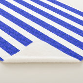 Couverture Sherpa Bleu Chic (3/4)